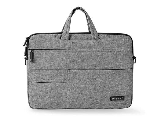 Okade T41 Grey Laptop Bag - For 13.6 inch