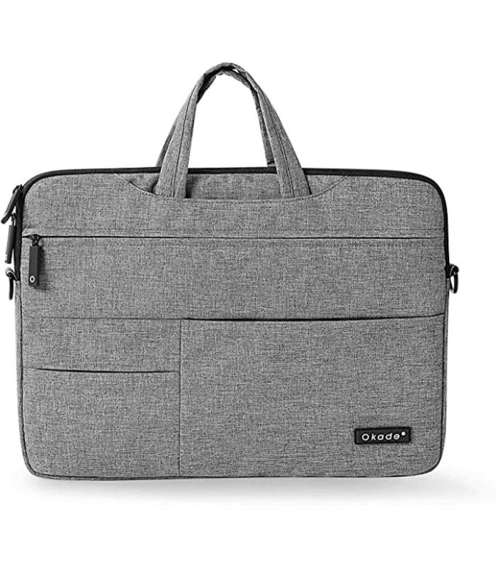 Okade T41 Grey Laptop Bag - For 13.6 inch