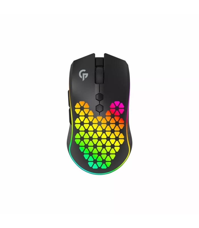 PORODO Gaming Wireless Mouse 9D With RGB Light