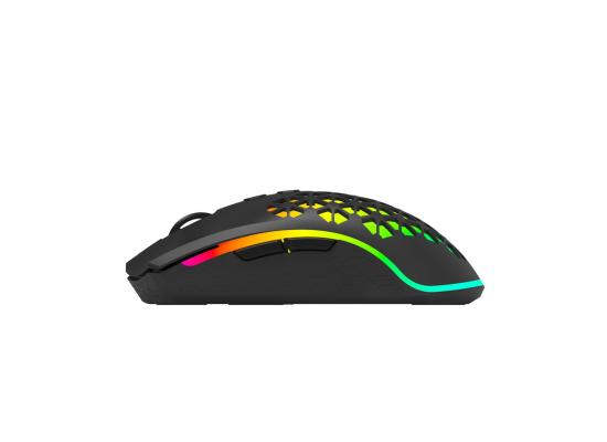 PORODO Gaming Wireless Mouse 9D With RGB Light