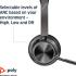 POLY Voyager Focus 2 UC, Microsoft, USB-A Headset
