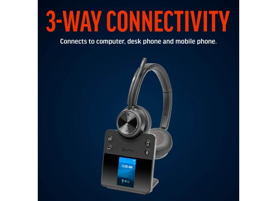 Poly  Savi 7420 Office Stereo Microsoft Teams Certified Headset