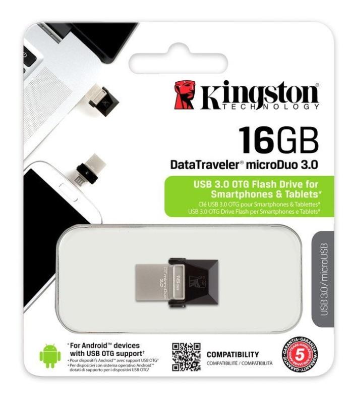 Kingston USB FLASH MicroDuo 16GB OTG