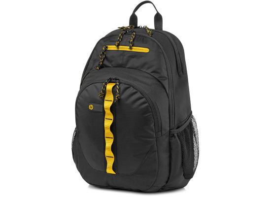 HP 39.6 cm (15.6") Sport Backpack (Black/Yellow)