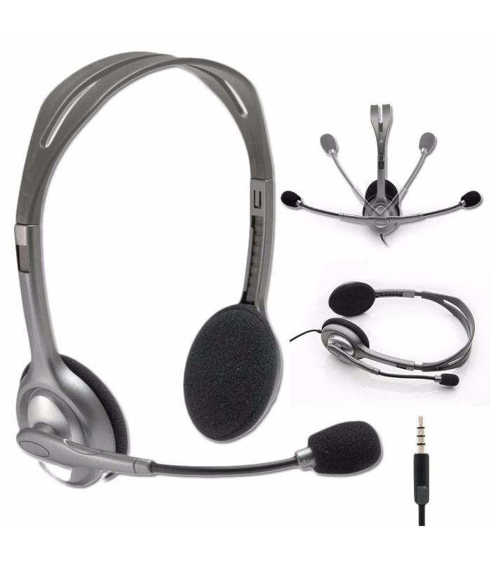 Logitech H111 Stereo Headset - Noise-cancelling