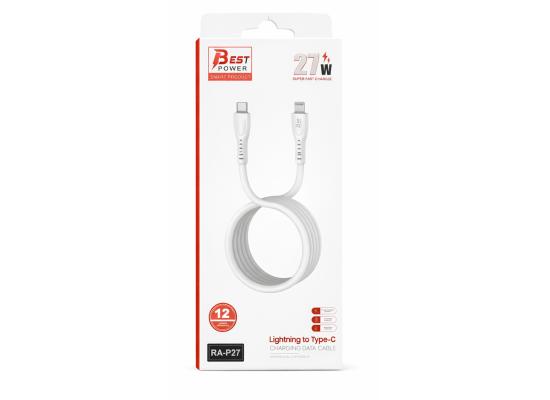 Best Power RA-P27 27W USB-C to Lightning Fast Charging Cable