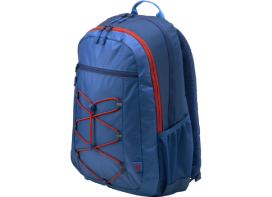 HP 39.62 cm (15.6") Active Backpack (Marine Blue/Coral Red)