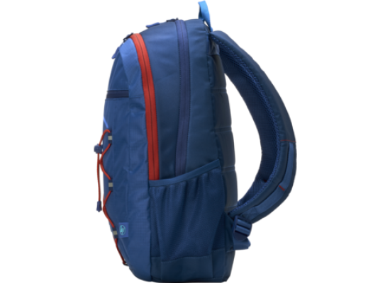 HP 39.62 cm (15.6") Active Backpack (Marine Blue/Coral Red)