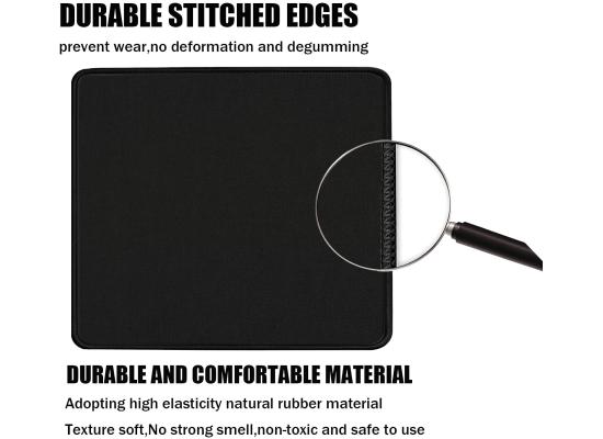 Computer Mouse Pad 24*30cm- Black