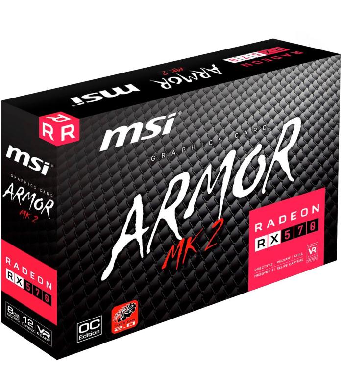 MSI AMD Radeon RX 580 ARMOR OC 8GB GDDR5