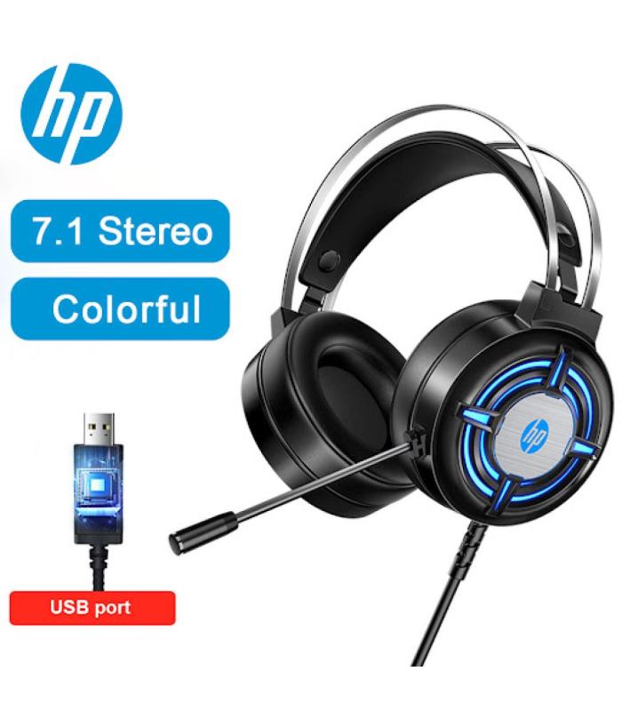 HP H120 USB 2 Pin Gaming Headset with Mic Control