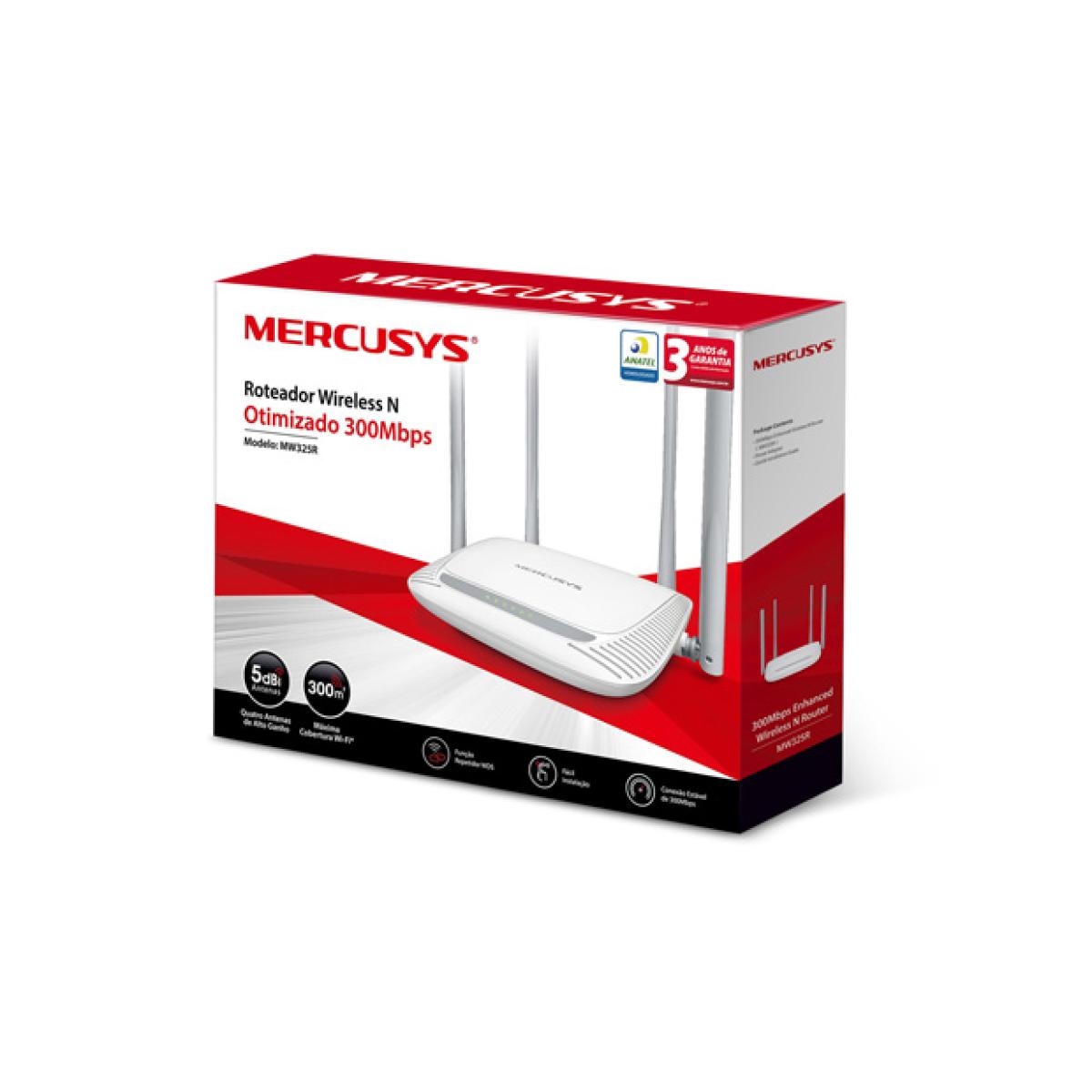 Mercusys MW325R WIRELESS N 300  ROUTER