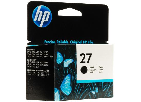Cartridge HP Inkjet No 27 Black