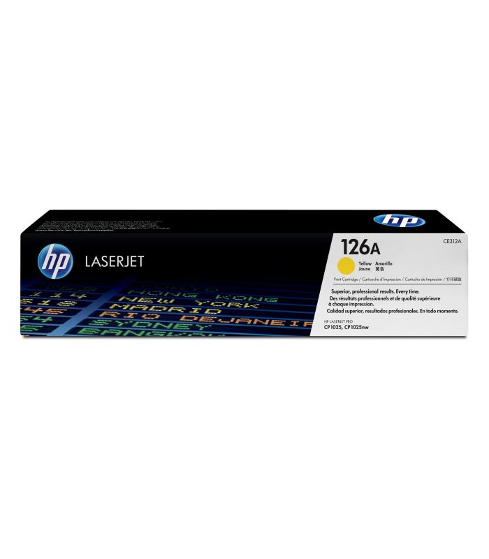 Cartridge HP Laser No 126A Yellow