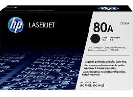 Cartridge HP Laser No 80A Black