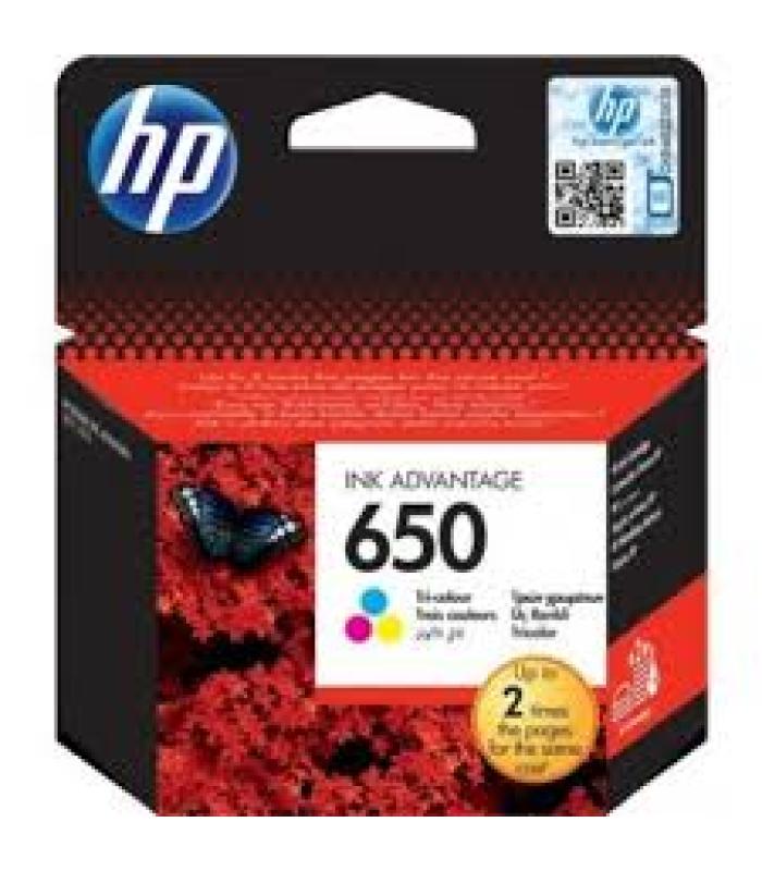Cartridge HP 650 Tri-Colour Ink