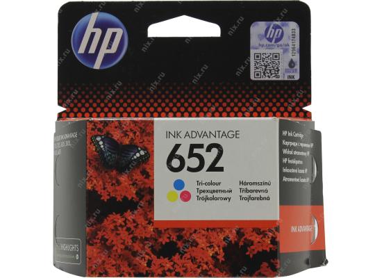 Cartridge HP Inkjet No 652 Tri-Colour