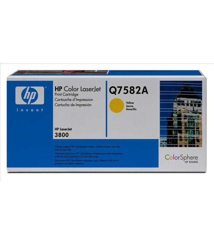 Cartridge HP Toner for CLJ3800 Yellow