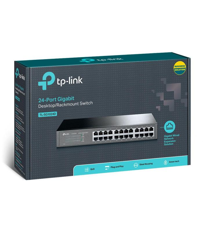 TP-Link TL-SG1024D 24-Port Gigabit Desktop Switch