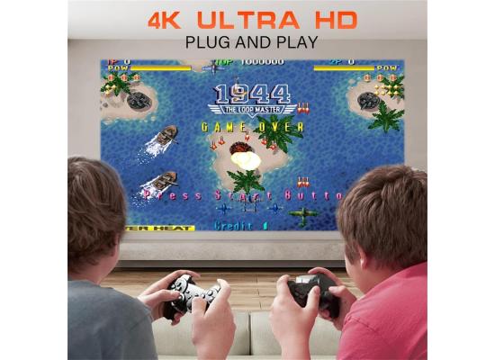 Portable Mini Game Video Projector 1080P HD | Android TV 11 | 30,000+ Games | WiFi & Bluetooth