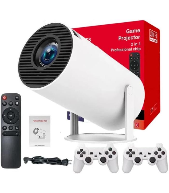 Portable Mini Game Video Projector 1080P HD | Android TV 11 | 30,000+ Games | WiFi & Bluetooth Portable Mini Game Video Projector 1080P HD | Android TV 11 | 30,000+ Games | WiFi & Bluetooth