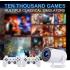 M300 Max Game Projector with 2 Wireless Controllers – Android Smart Projector & Retro Gaming Console