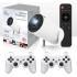 M300 Max Game Projector with 2 Wireless Controllers – Android Smart Projector & Retro Gaming Console
