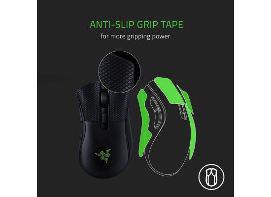 Razer DeathAdder v2 Mini Gaming Mouse: 8500 DPI Optical Sensor - Lightweight Design - Chroma RGB Lighting - 6 Programmable Buttons - Anti-Slip Grip Tape Included - Classic Black