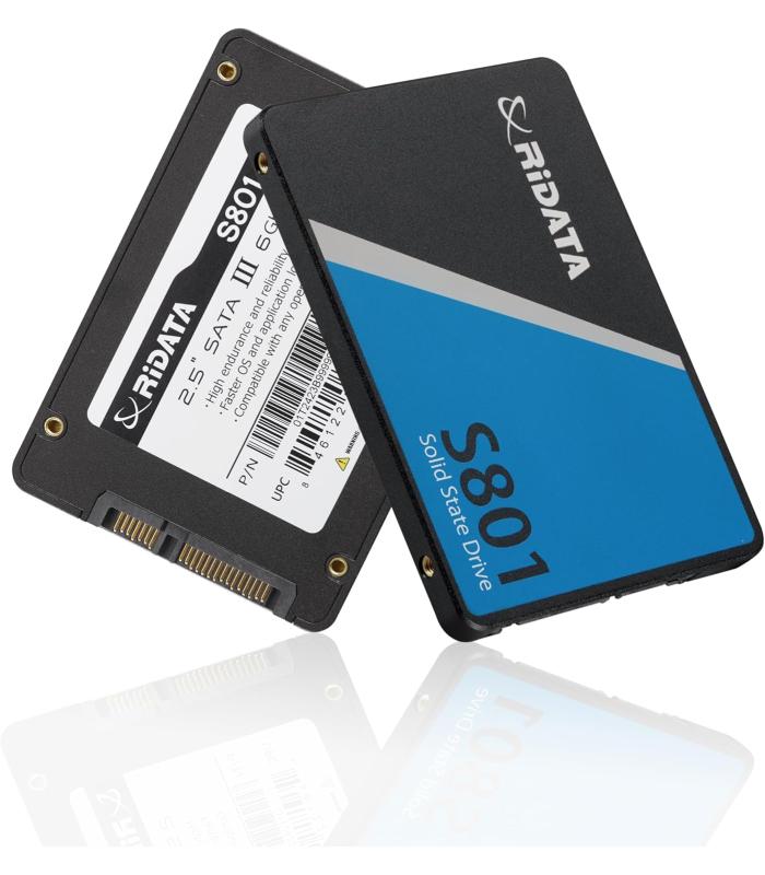 RiDATA S801 SSD 1TB  (Internal Solid State Drive) 3D NAND 2.5" SATA III