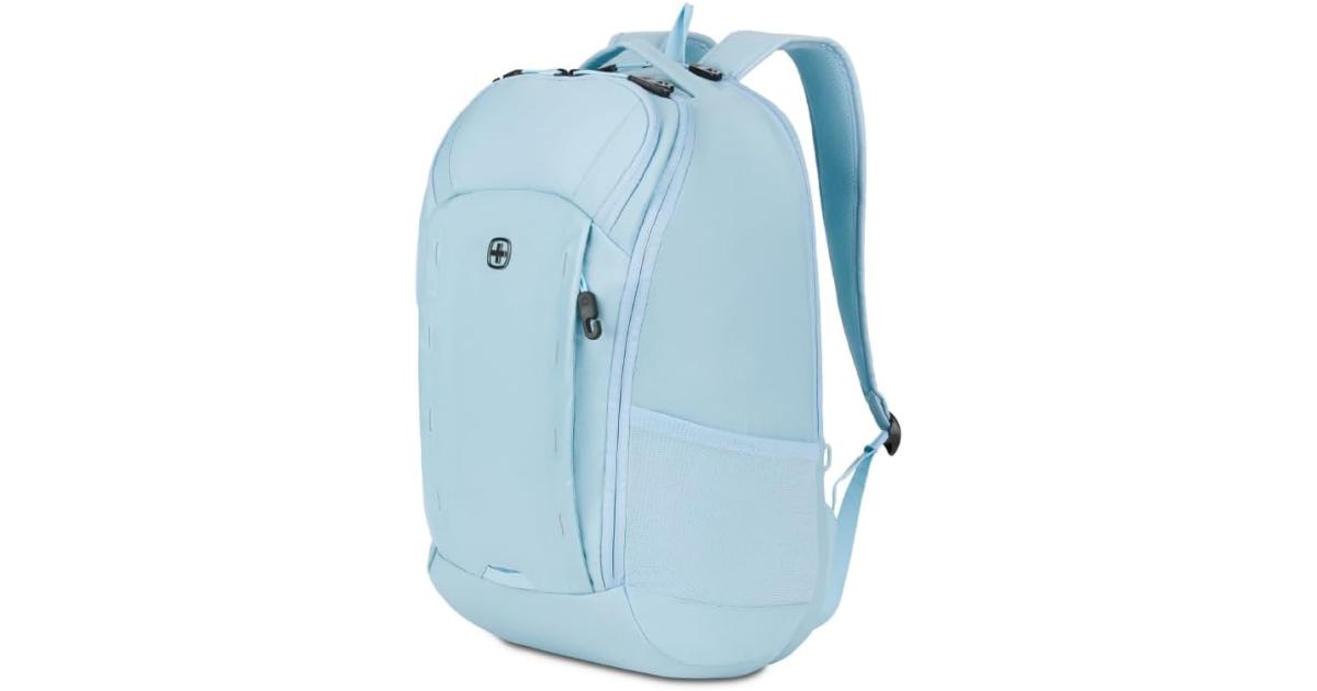 17 Inch Laptop Rucksack Blau SwissGear 5977 ScanSmart Laptop