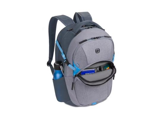 SWISSGEAR 8169 16inch Laptop Backpack - Charcoal Blue/Gray