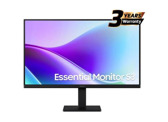 Samsung S3 Essential (F320) 24" | Full-HD |  IPS Flat Monitor| 120Hz - 5MS (GTG), | Super Slim Design - Eye Saver Mode - Less Screen Flickering