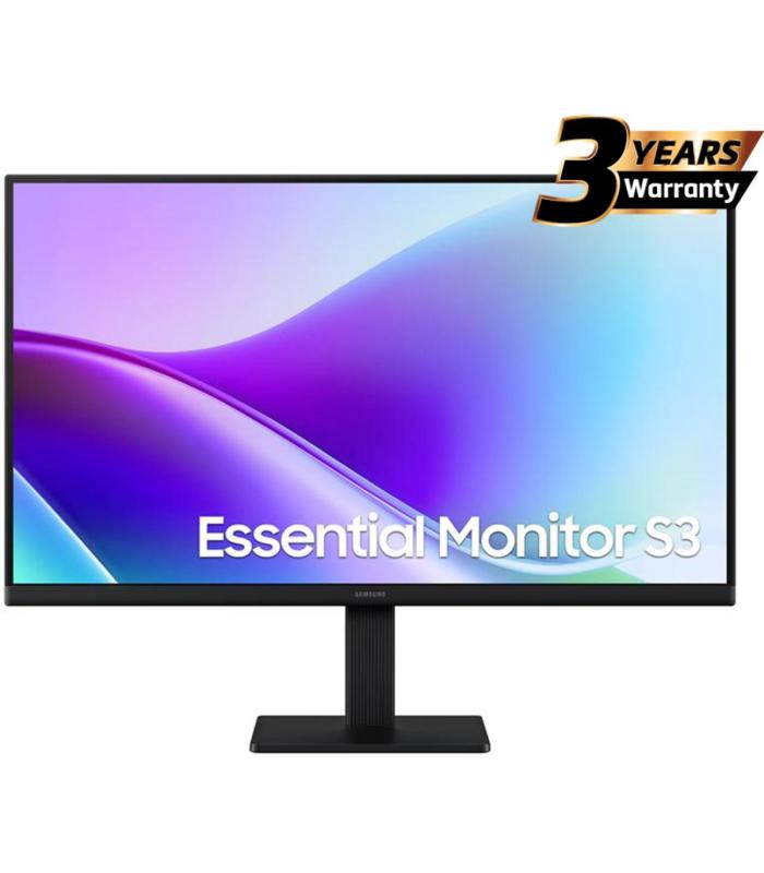 Samsung S3 Essential (F320) 24" | Full-HD |  IPS Flat Monitor| 120Hz - 5MS (GTG), | Super Slim Design - Eye Saver Mode - Less Screen Flickering