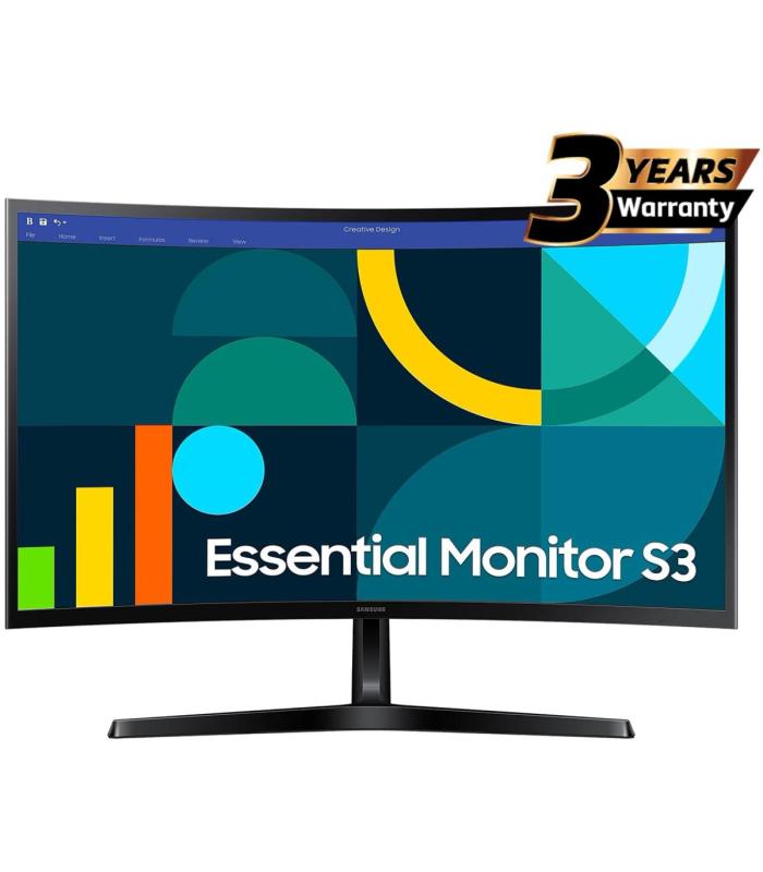 Samsung S3 Essential (D362) 27 Full-HD, VA Curved Monitor, 100Hz