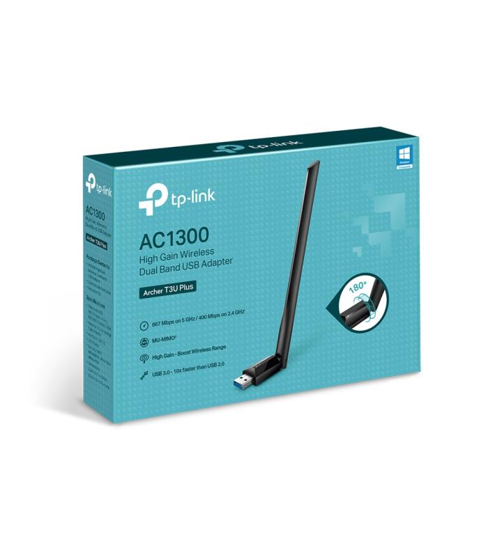 TP-Link AC1300 High Gain Wireless Dual Band USB Adapter TP-Link AC1300 High Gain Wireless Dual Band USB Adapter