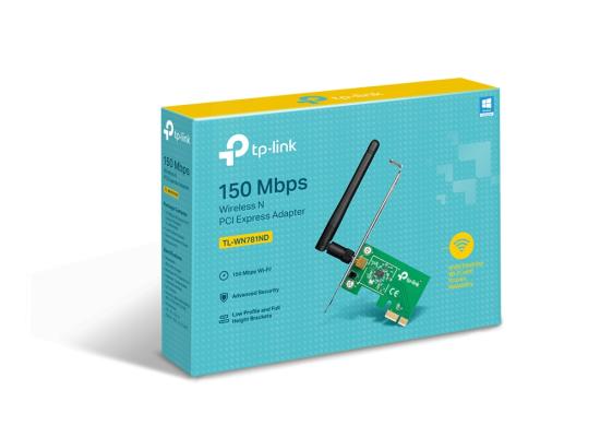TP-Link TL-WN781ND Wireless N 150 PCI Express Desktop Adapter