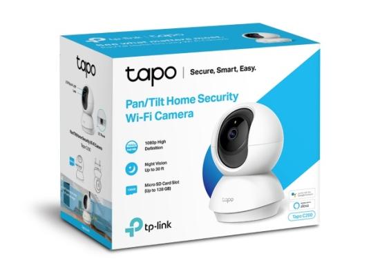 TP Link Tapo C200 | Pan/Tilt Home Security Wi-Fi Camera , Full HD, Motion Detection, Two-Way Audio