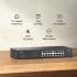 TP-Link LS1016G - 16-Port Gigabit Desktop/Rackmount Switch TP-Link LS1016G - 16-Port Gigabit Desktop/Rackmount Switch