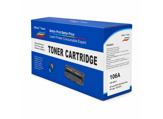 UDore 106A Compatible Toner Cartridge for HP Laser - Black