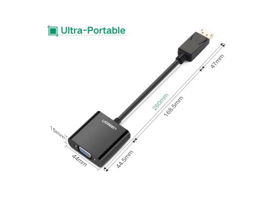 UGREEN DP Male to VGA Female Converter