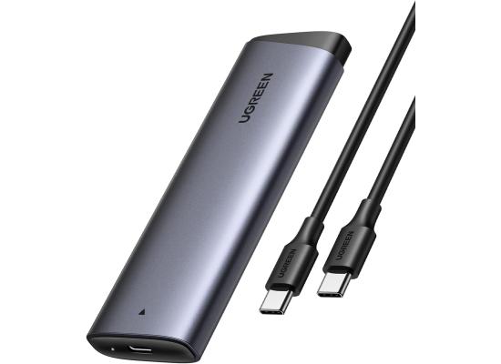 UGREEN M.2 NVMe SSD Enclosure 10Gbps USB 3.2 Gen 2 (10 Gbps) to NVME M-Key(B+M) Key Solid State Drive External Enclosure