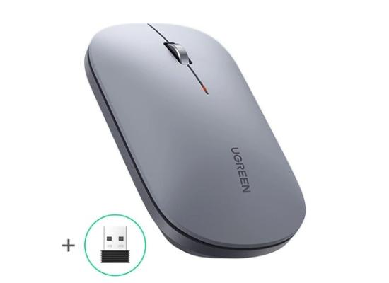 Ugreen handy wireless mouse USB Light Gray (MU001)