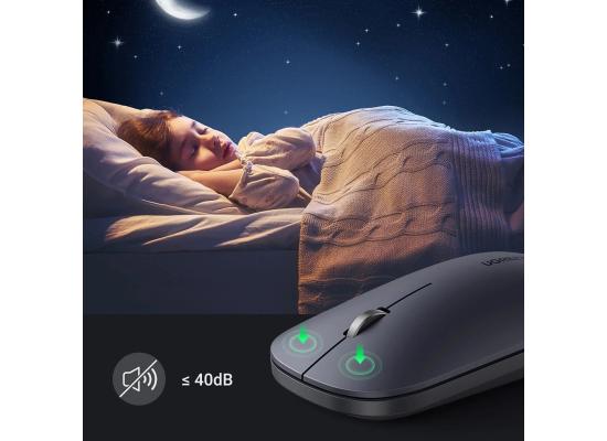 Ugreen handy wireless mouse USB Light Gray (MU001)