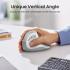 UGREEN Vertical Mouse (Multi-Mode Bluetooth + Wireless ) | Ergonomic Design – MU008 - White