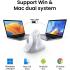 UGREEN Vertical Mouse (Multi-Mode Bluetooth + Wireless ) | Ergonomic Design – MU008 - White