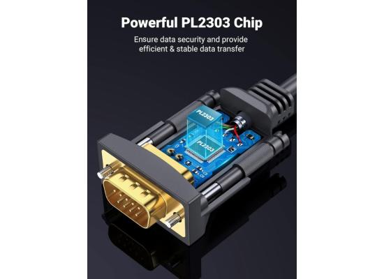 UGREEN USB to DB9 RS232 Adapter Cable 1M CR104 20210 | Serial Converter Cable