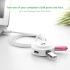 UGREEN USB 2.0 Hub 4-USB Ports white