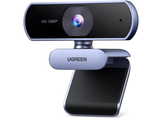 UGREEN CM678 15728 USB HD WEBCAM 1080P WITH MIC 2M CABLE For Mac,Windows and Android