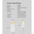 UGREEN 10477 Mini DisplayPort to DisplayPort Cable 1.5m