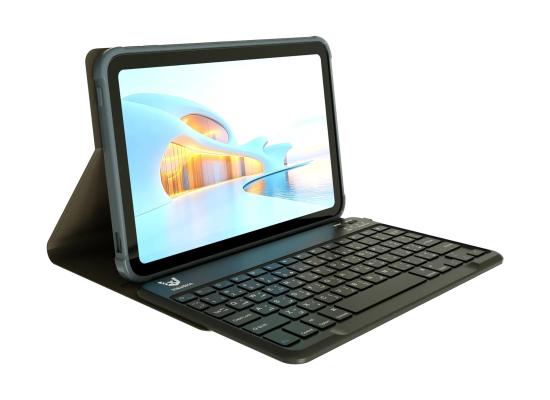 VIKUSHA Tablet V-Z4 - Quad-Core Processor - 10 inch HD Display - 8GB RAM (4+4GB) - 128GB Storage - 4G LTE Dual SIM - 6000mAh Battery - Wi-Fi 5 ( Keyboard with Stand + PEN)